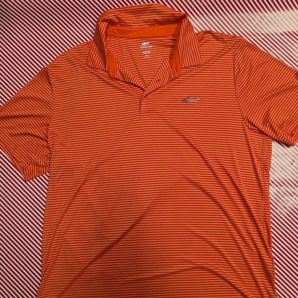 Greg Norman “Play Dry” Attack Life Polo Shirt – Men’s XXL – Barely Worn